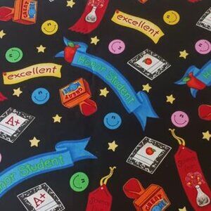 4 Yards Honor Student Cotton Fabric